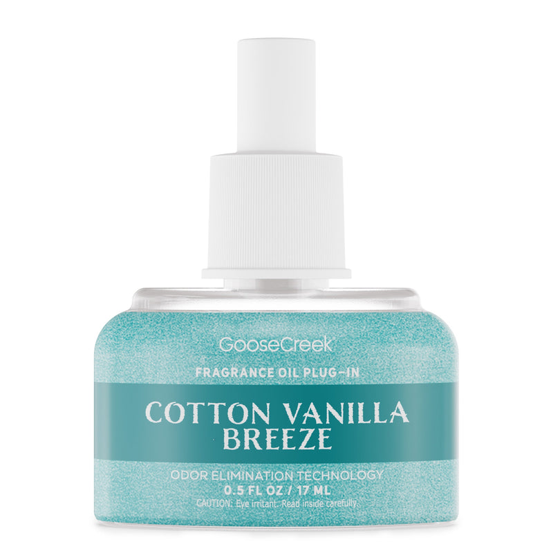 Cotton Vanilla Breeze Odor Eliminating Plug-in Refill Edit 4-0648